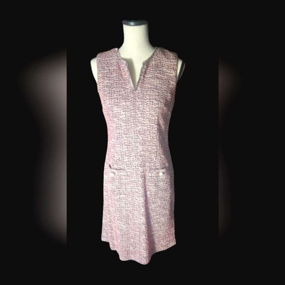 Karl Lagerfeld Tweed Shift Dress